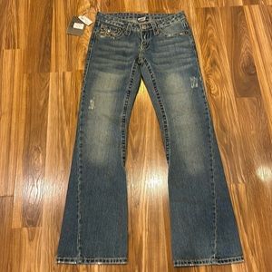Vintage, true religion flared leg women's jeans, size 28. Brand new with tags.
